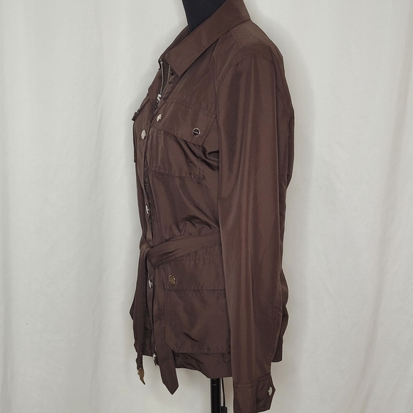 LRL Ralph Lauren Brown Short Utility Field Jacket - Size L - Picture 3 of 16